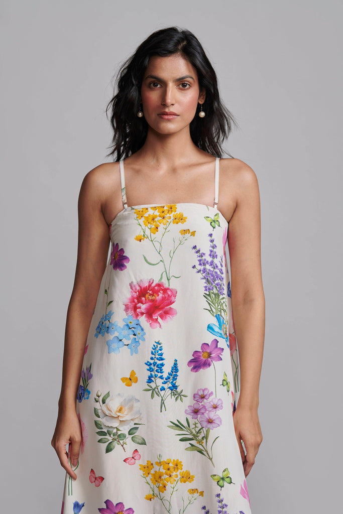 OFF SHOULDER FLORAL MAXI - dash and dot dash and dot