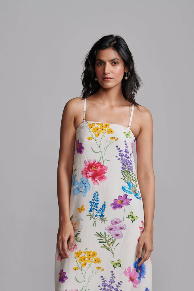 OFF SHOULDER FLORAL MAXI - dash and dot dash and dot