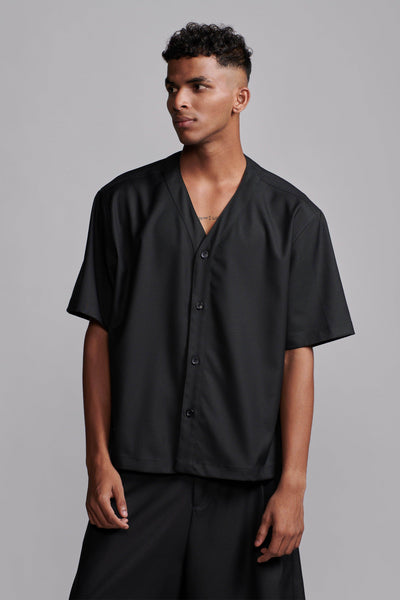 Y NECK SHIRT - dash and dot