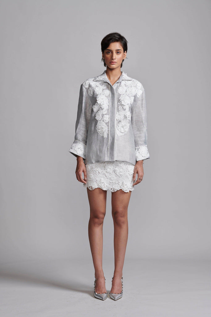 3D LACE SKIRT SET - dash and dot dash and dot