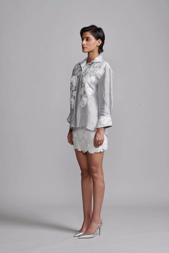 3D LACE SKIRT SET - dash and dot dash and dot