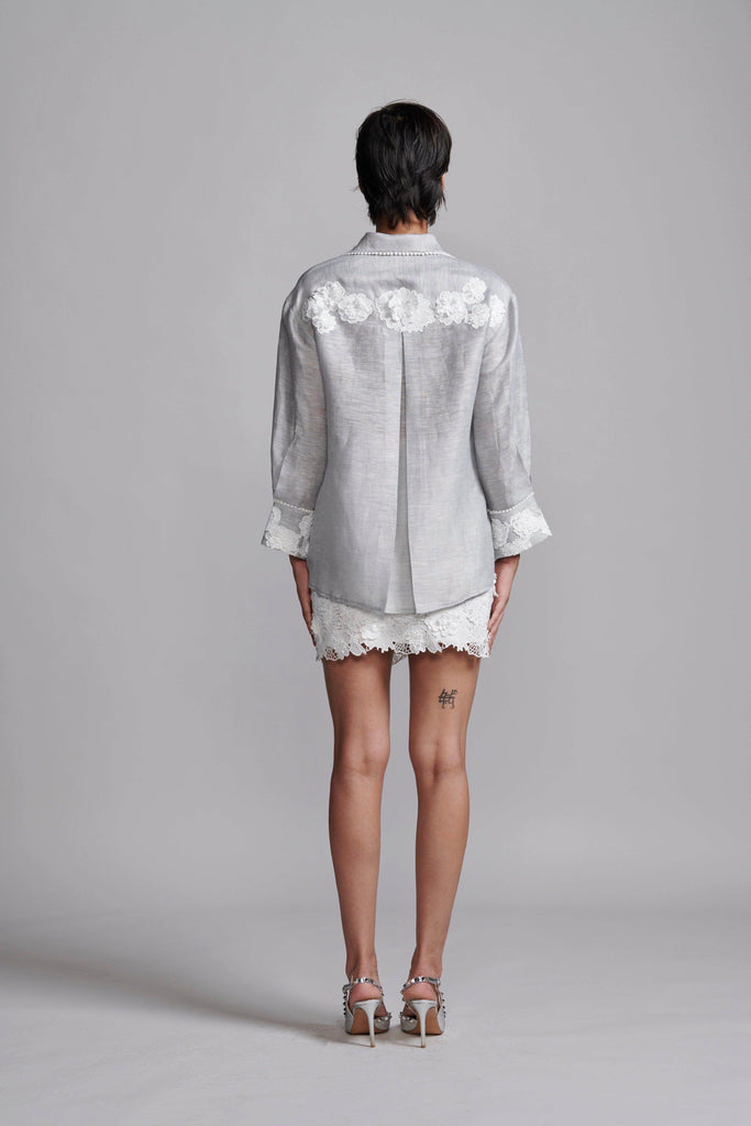 3D LACE SKIRT SET - dash and dot dash and dot