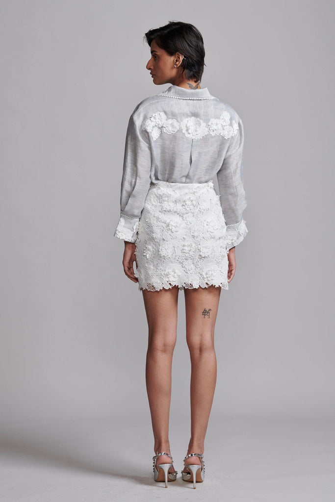 3D LACE SKIRT SET - dash and dot dash and dot