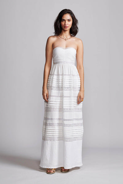 EMBROIDERED TUBE DRESS - dash and dot