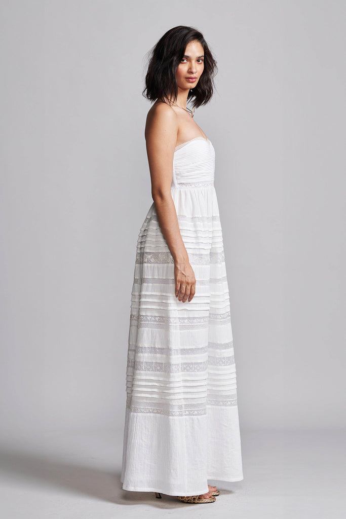 EMBROIDERED TUBE DRESS - dash and dot dash and dot