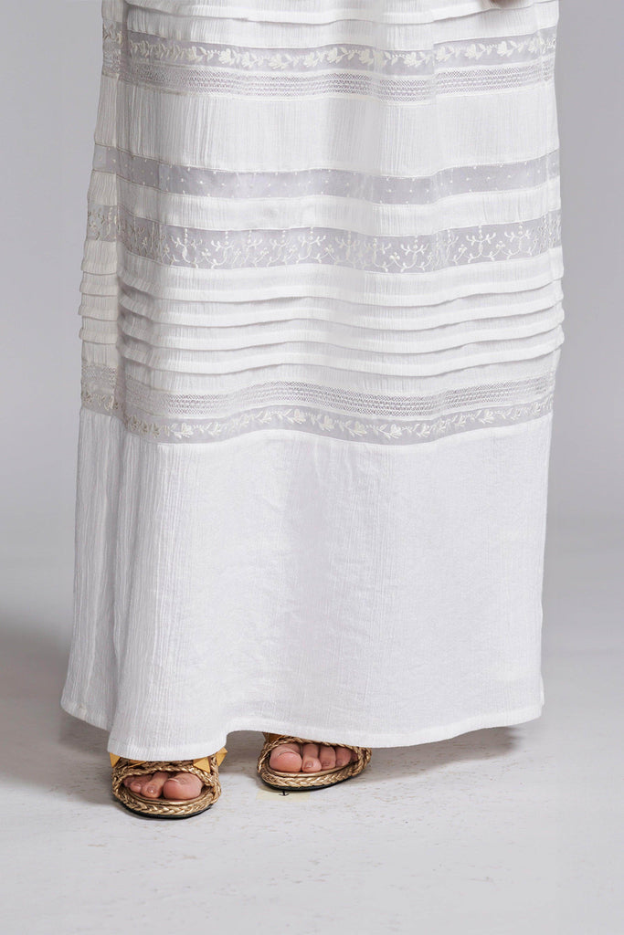 EMBROIDERED TUBE DRESS - dash and dot dash and dot