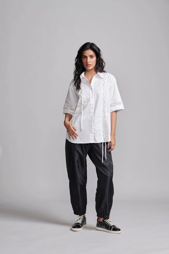 SHOELACE SHIRT - dash and dot dash and dot