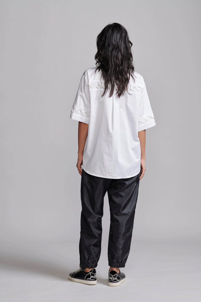 SHOELACE SHIRT - dash and dot dash and dot