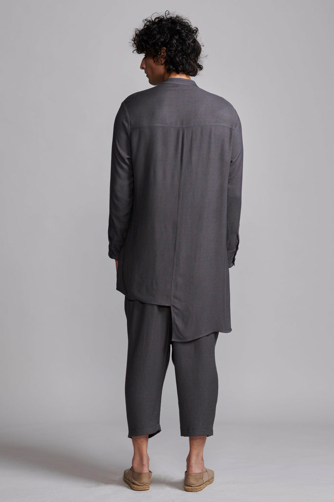 FRONT PLEATED PANT - dash and dot dash and dot