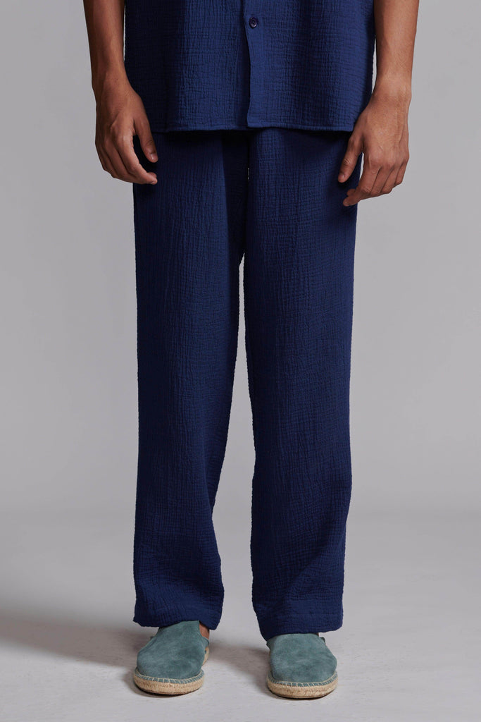 CRINKLE COTTON PANT SET - dash and dot dash and dot