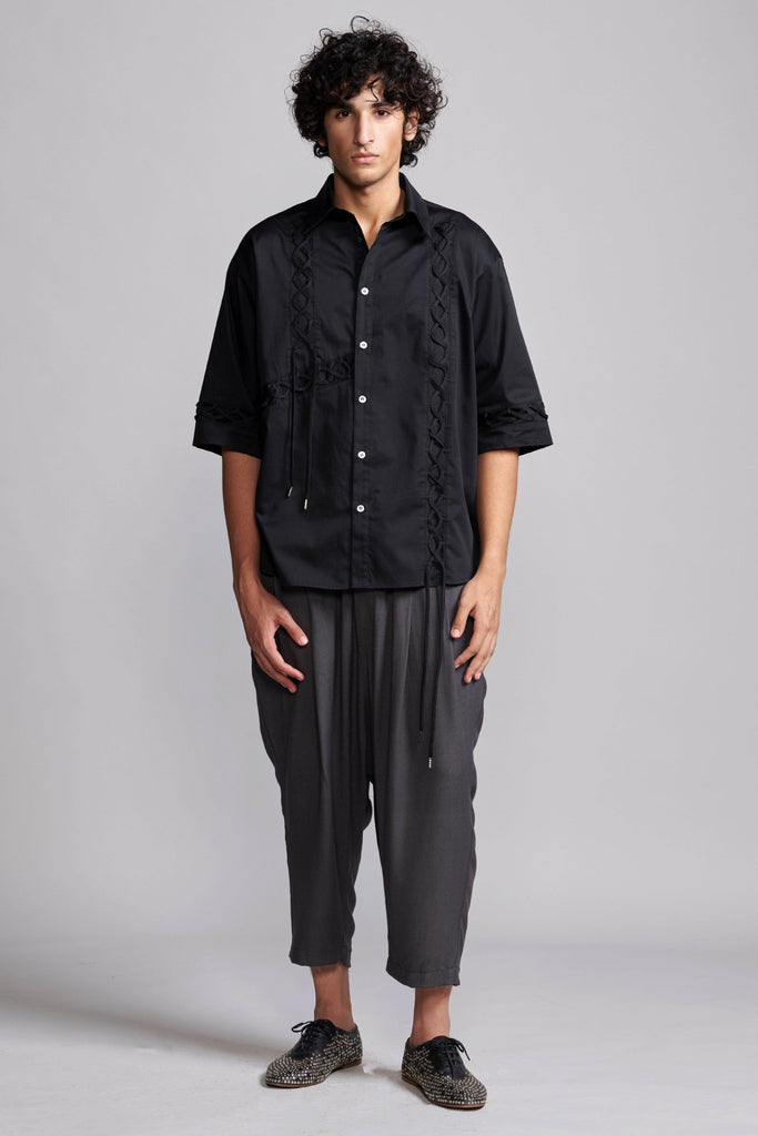 SHOELACE SHIRT - dash and dot dash and dot