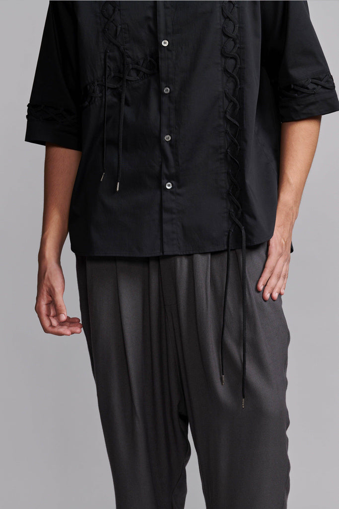 SHOELACE SHIRT - dash and dot dash and dot