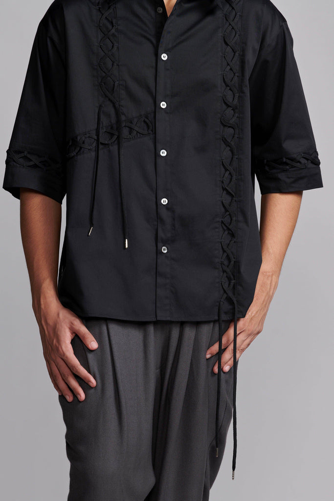 SHOELACE SHIRT - dash and dot dash and dot