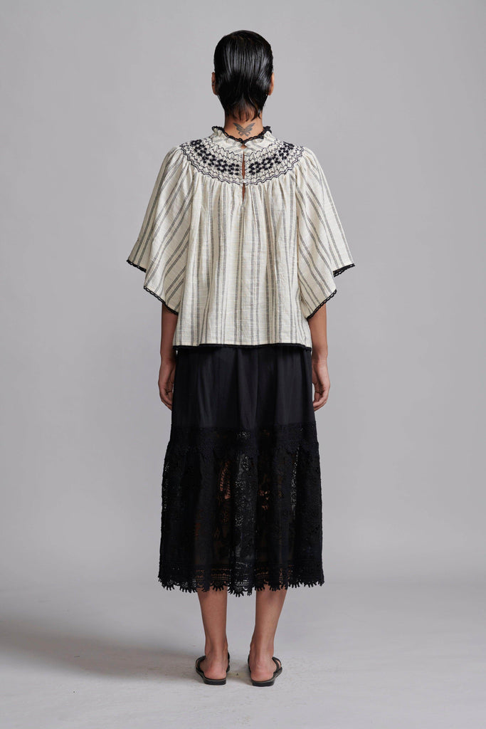 CUTWORK LACE SKIRT - dash and dot dash and dot