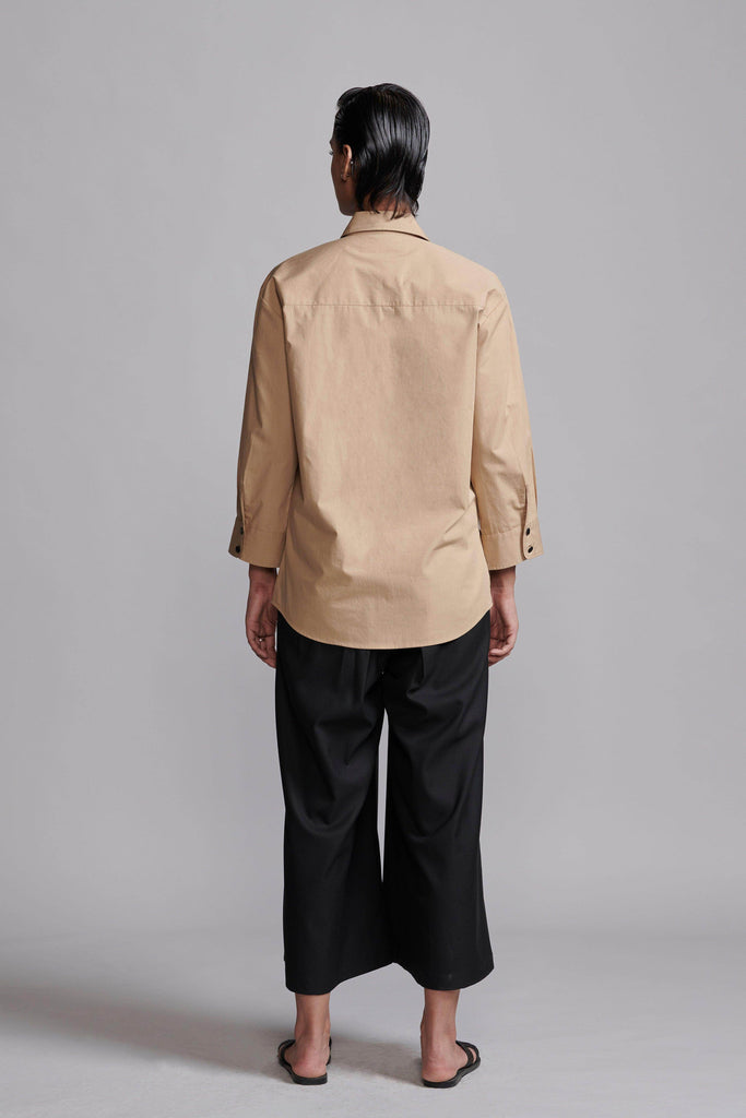 LACE APPLIQUE SHIRT - dash and dot dash and dot