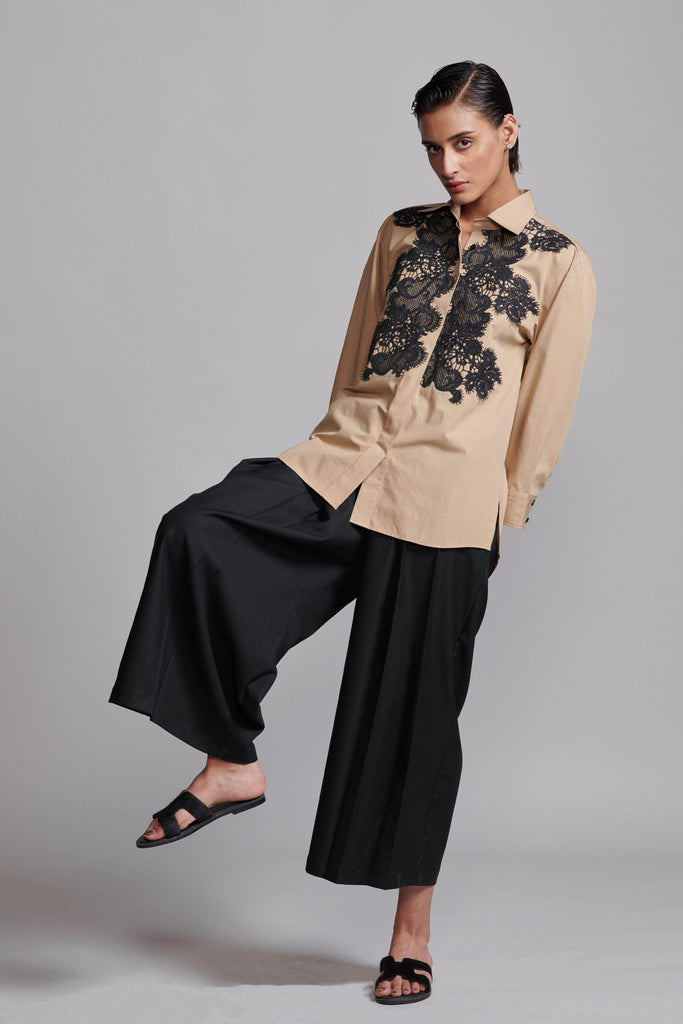 PLEATED CULOTTE - dash and dot dash and dot