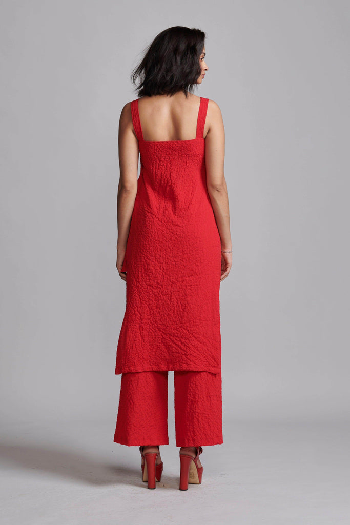 SLEEVELESS TIE TOP - dash and dot dash and dot