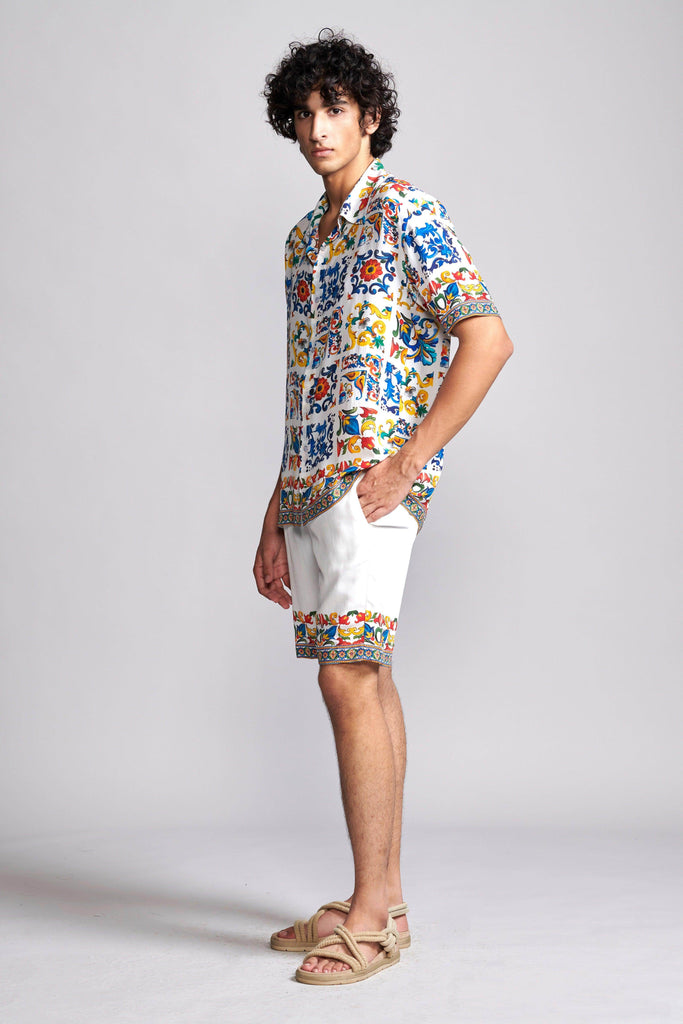 CASABLANCA SHORTS SET - dash and dot dash and dot