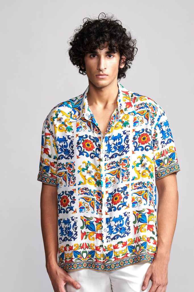 CASABLANCA SHIRT - dash and dot dash and dot