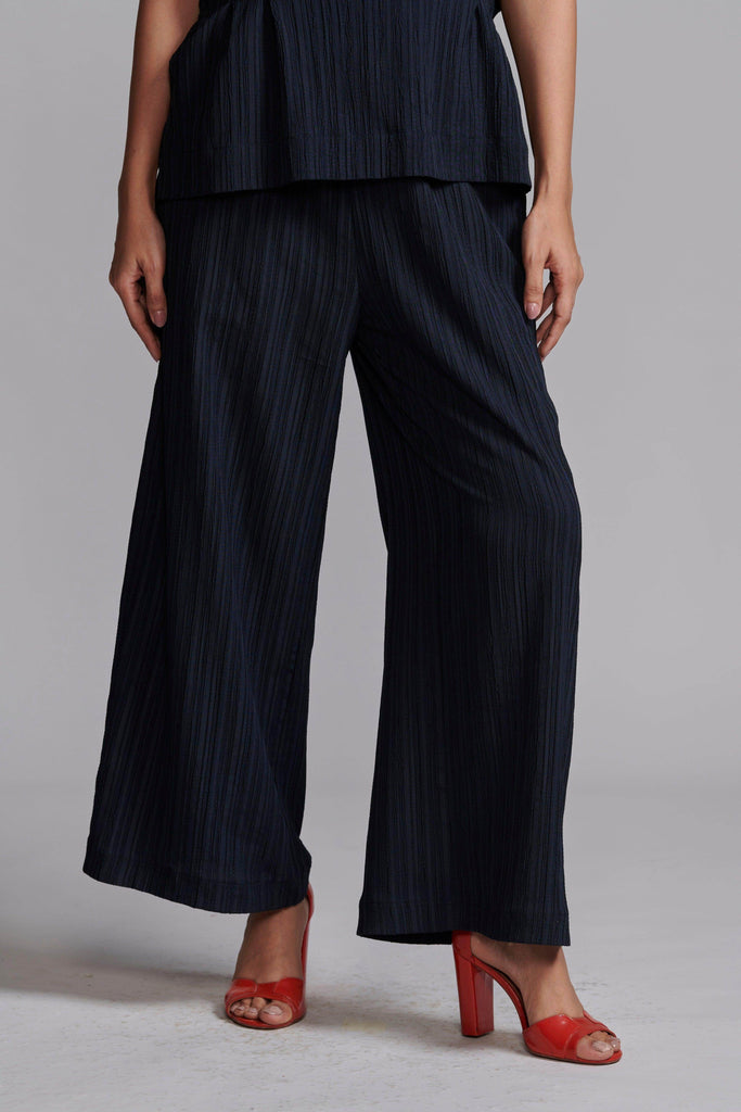 TEXTURED CRINKLE PANT - dash and dot dash and dot