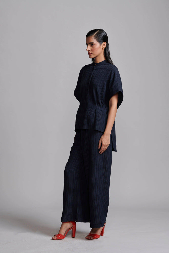 TEXTURED CRINKLE PANT - dash and dot dash and dot