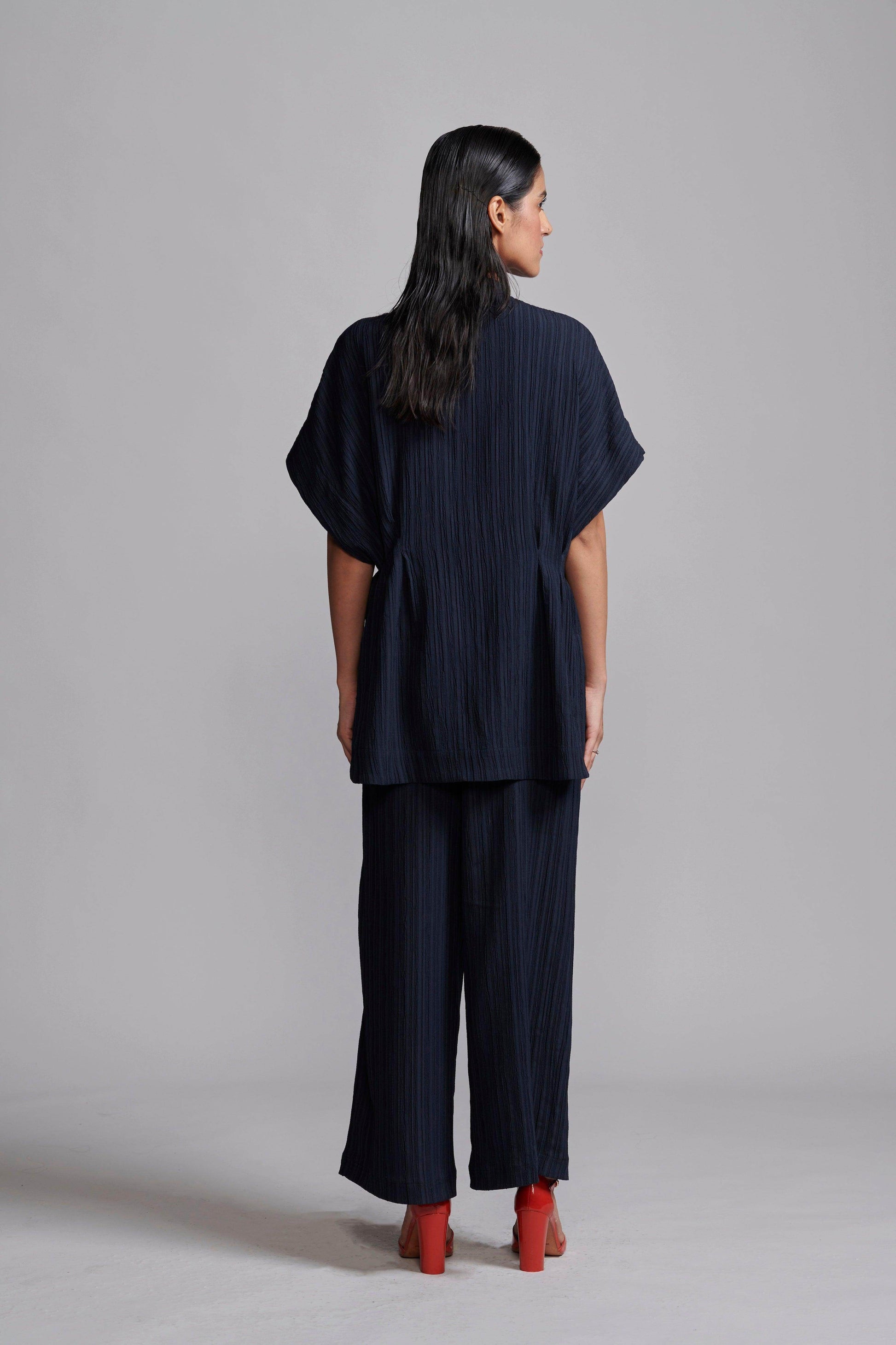 TEXTURED STRUCTURED SHIRT - dash and dot