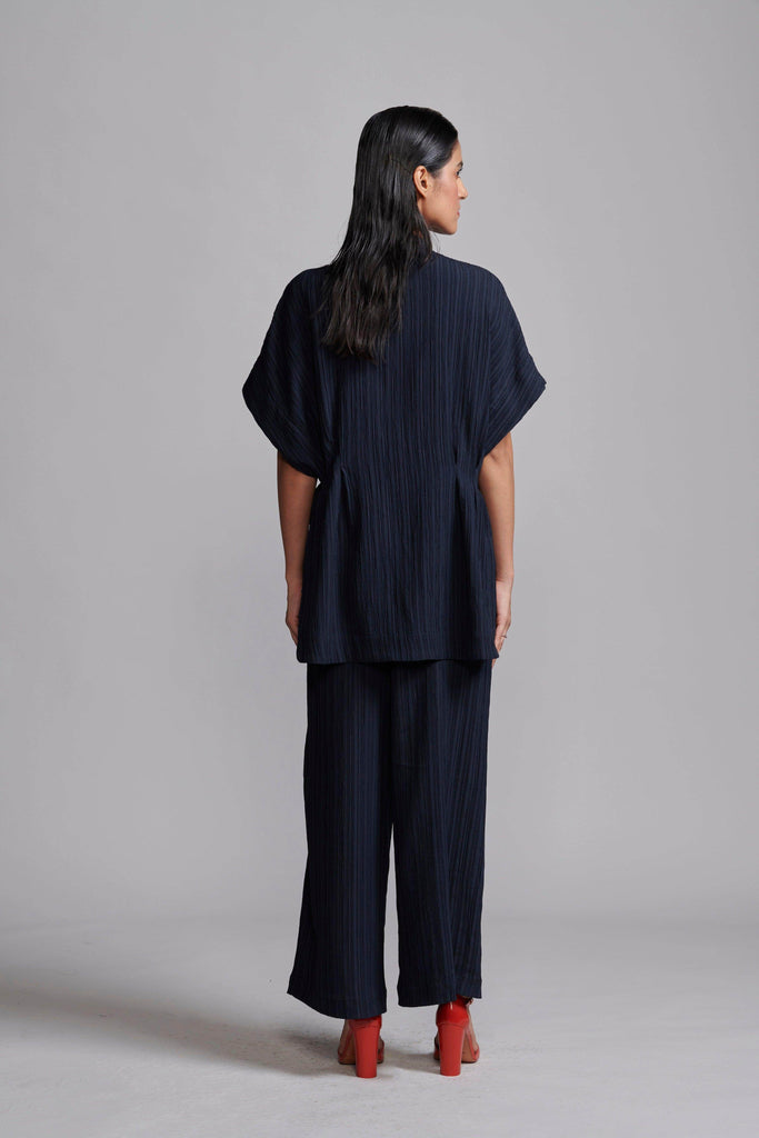 TEXTURED CRINKLE PANT - dash and dot dash and dot