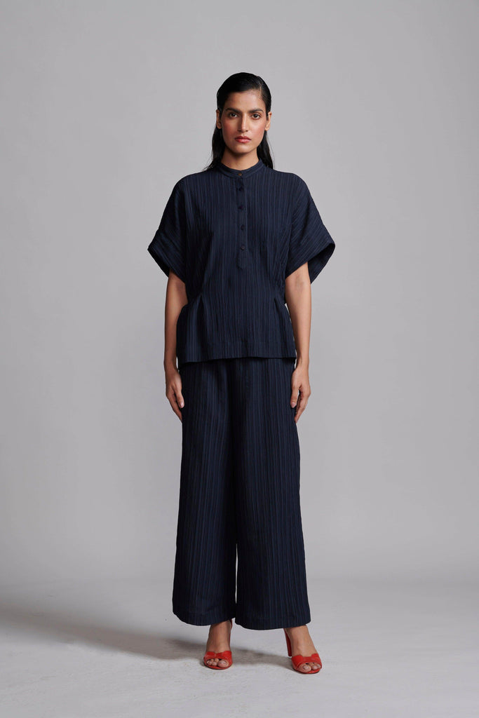 TEXTURED CRINKLE PANT - dash and dot dash and dot