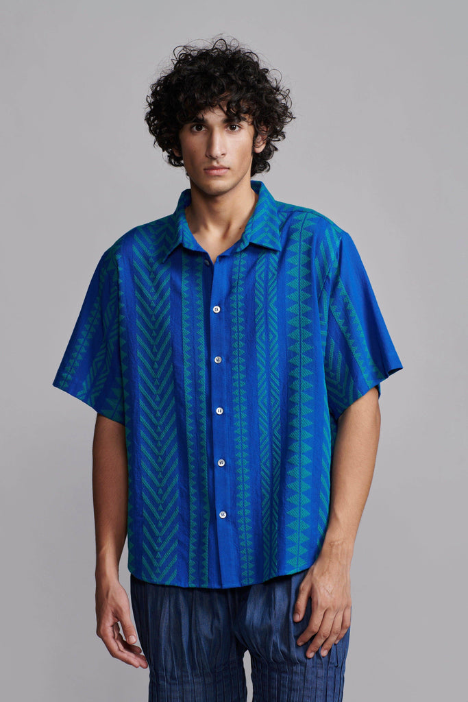 JACQUARD SHIRT - dash and dot dash and dot