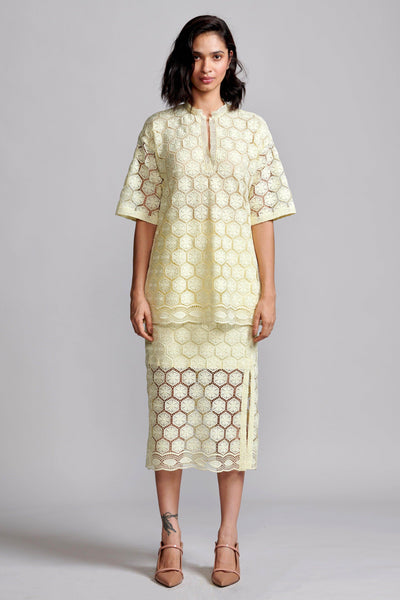 LEMON LACE SET - dash and dot