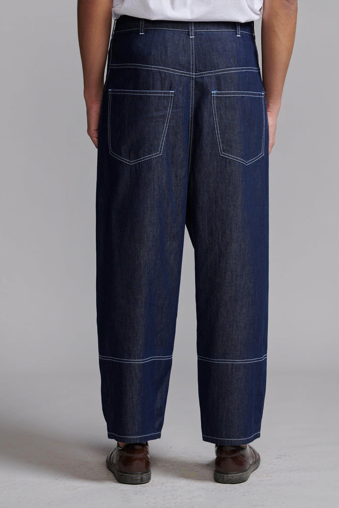 WASHED DENIM PANT - dash and dot dash and dot