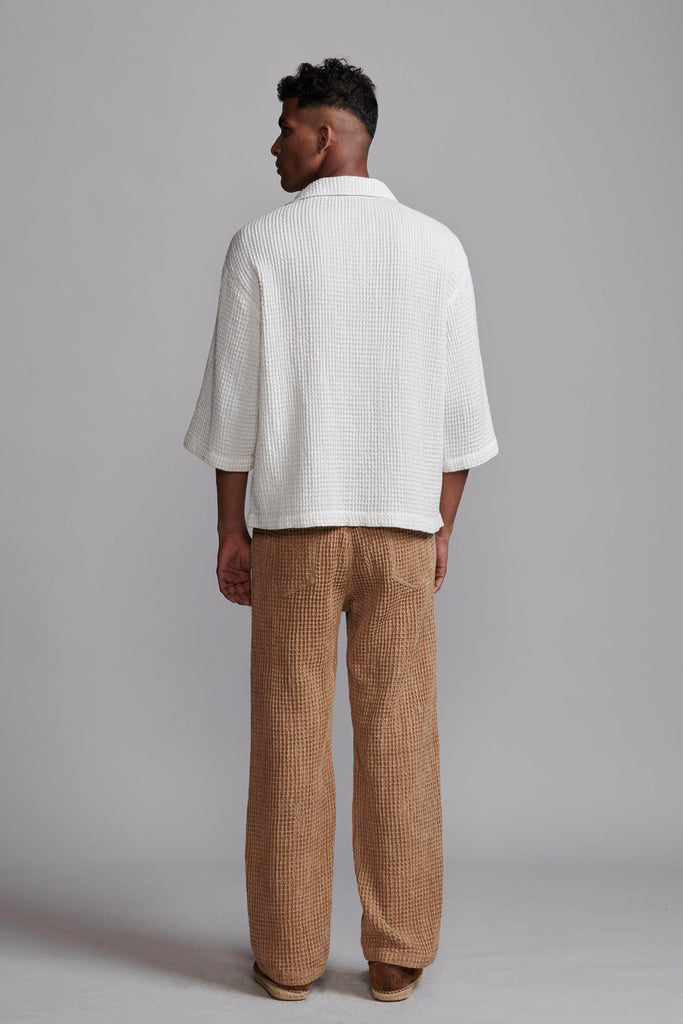 WASHED TEXTURED PANT - dash and dot dash and dot