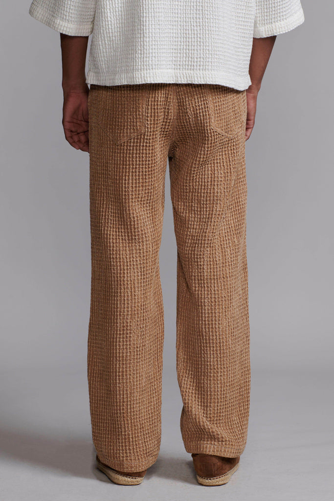 WASHED TEXTURED PANT - dash and dot dash and dot