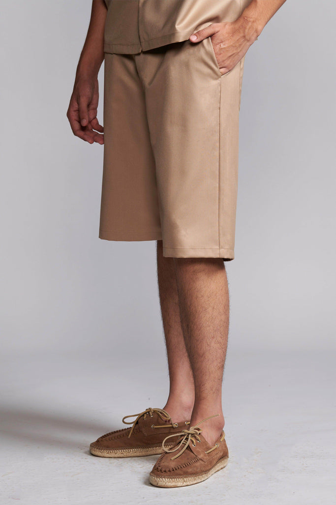 KHAKI SET - dash and dot dash and dot