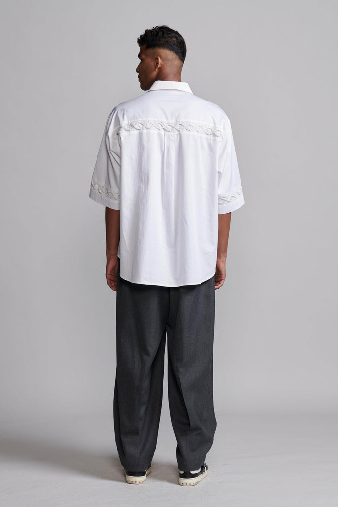 PLEATED DOWN PANT - dash and dot dash and dot