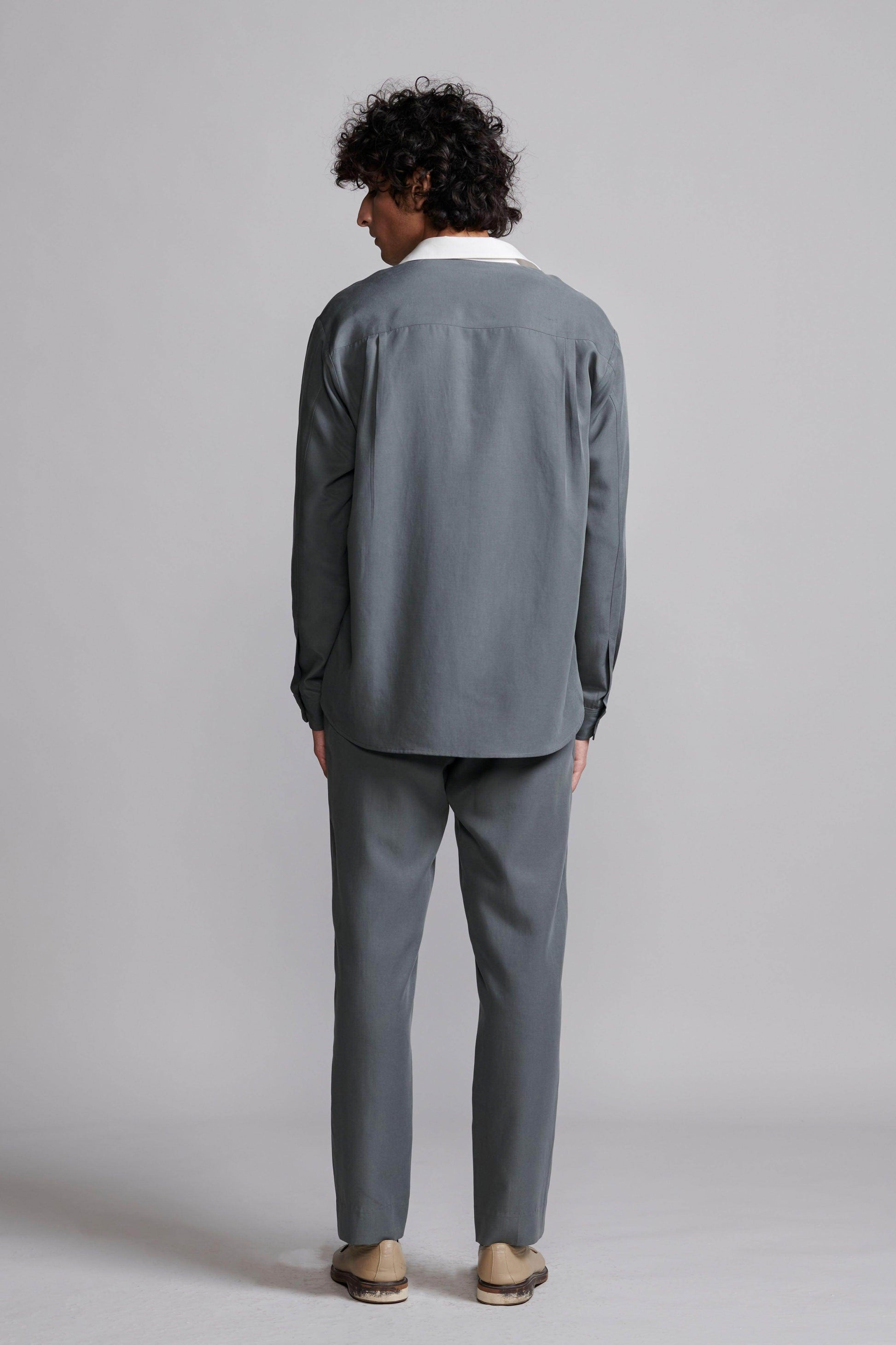 GREY/WHITE BLOCKED SET - dash and dot