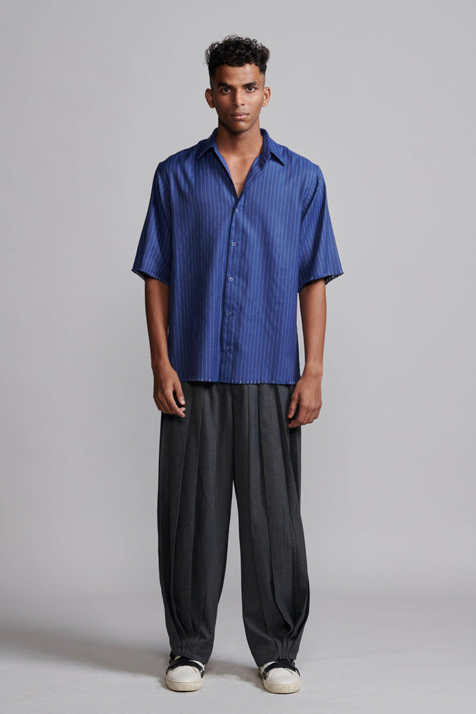 PINSTRIPE SHIRT - dash and dot dash and dot