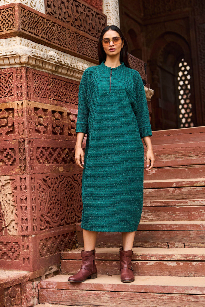 TEXTURED KNIT MIDI - dash and dot dash and dot