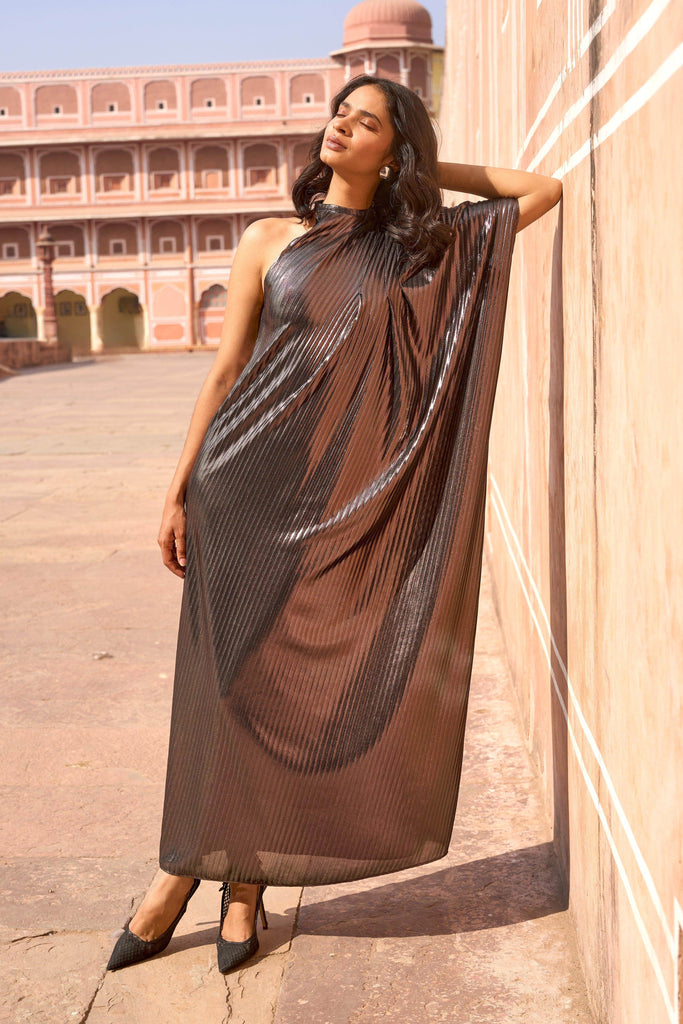 SINGLE SLEEVE KAFTAN DRESS - dash and dot dash and dot