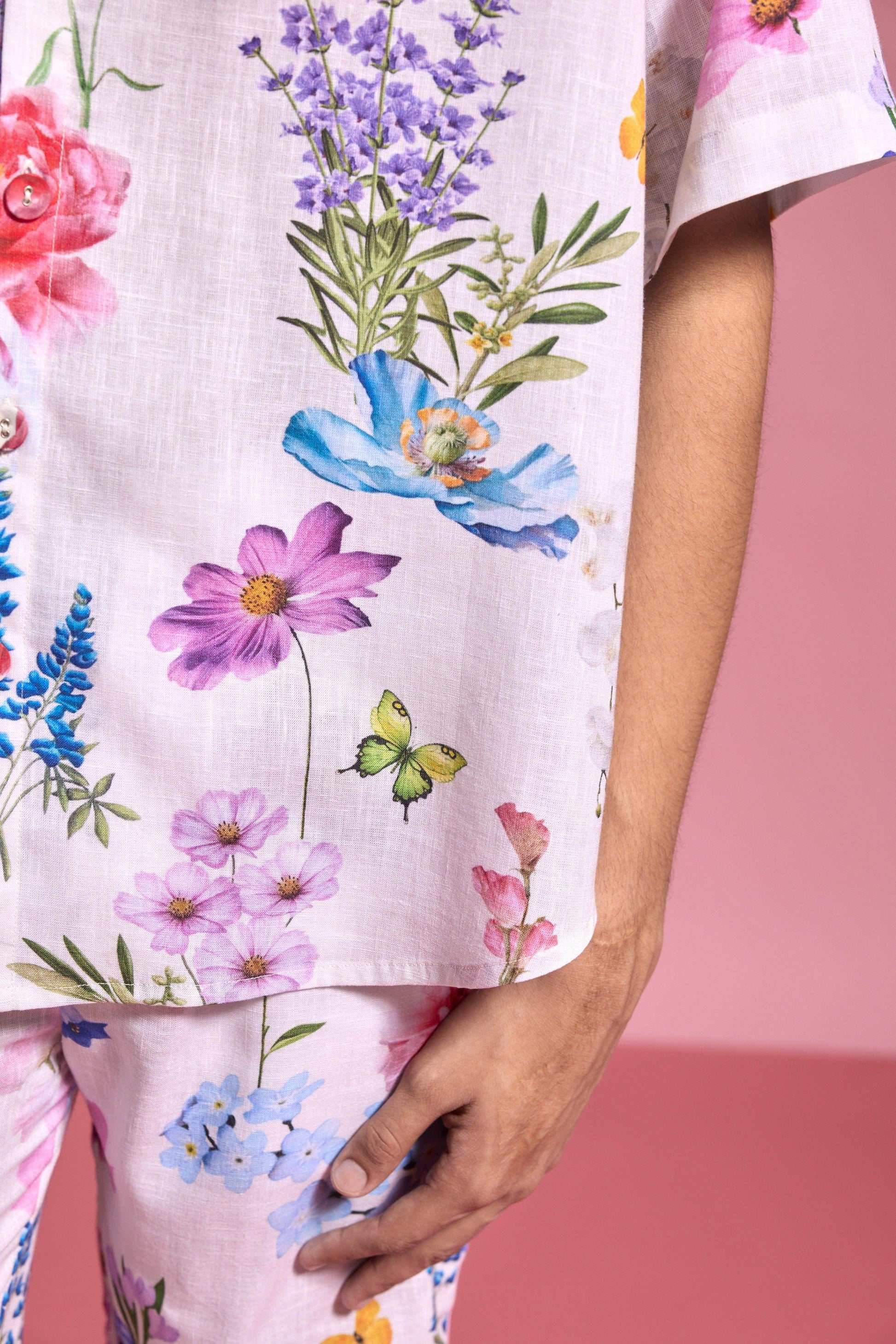 FLORAL SHORTS SET - dash and dot