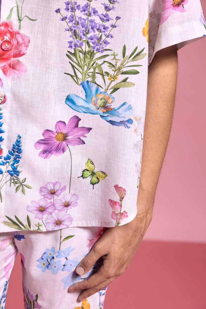 FLORAL SHORTS SET - dash and dot dash and dot