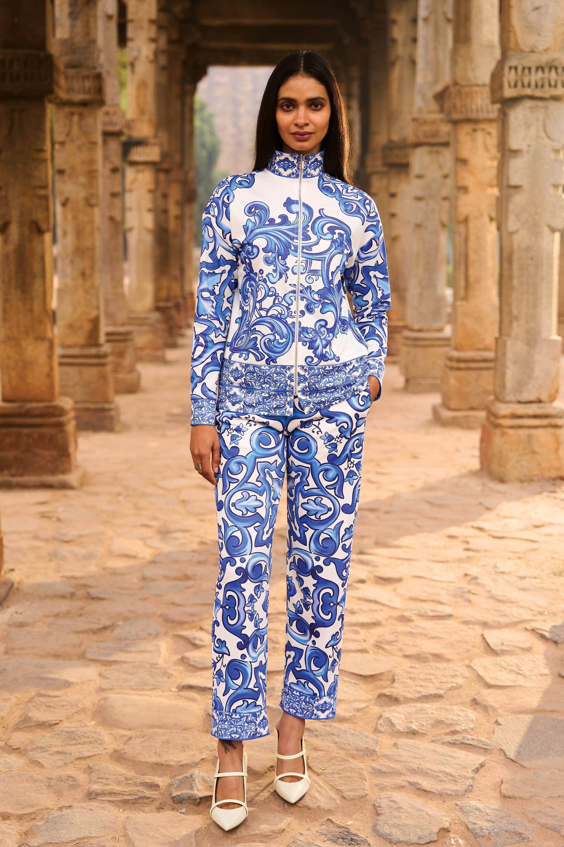 CERAMIC PRINT JOGGER - dash and dot