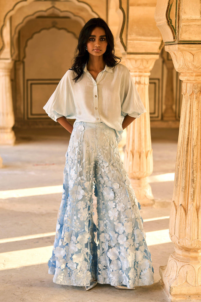 SHIRT AND LACE PANT SET - dash and dot dash and dot