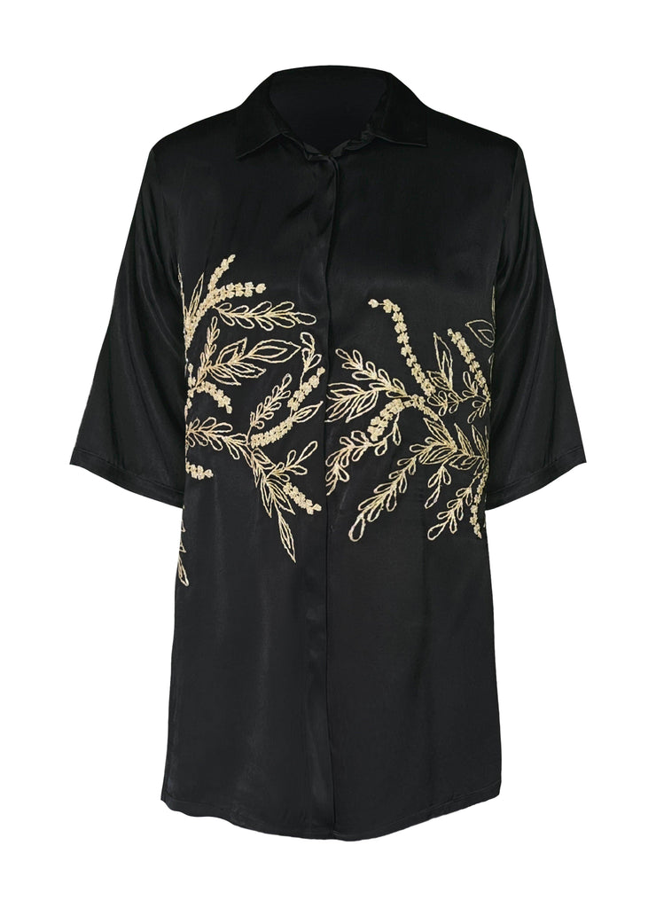 PLACEMENT DORI EMBROIDERED SHIRT - dash and dot dash and dot