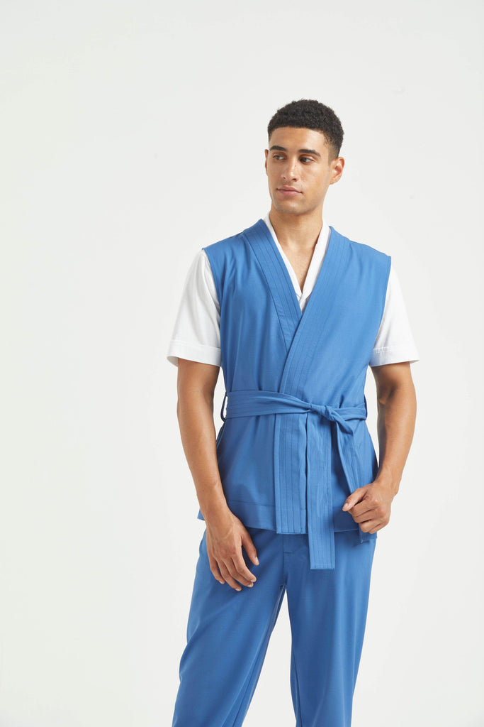 SLEEVELESS WRAP SUIT - dash and dot dash and dot