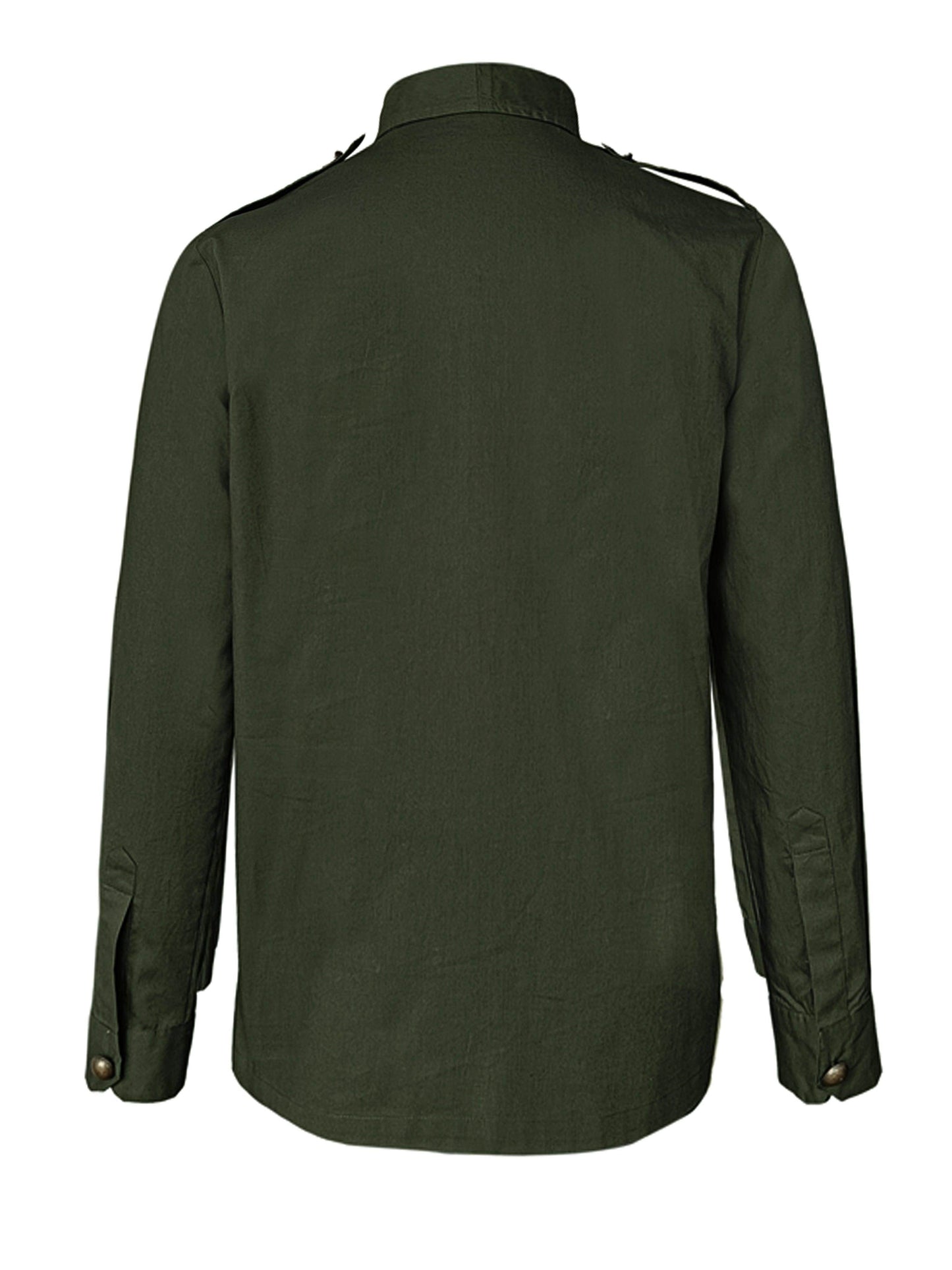 MILITARY BUTTON SHIRT - dash and dot