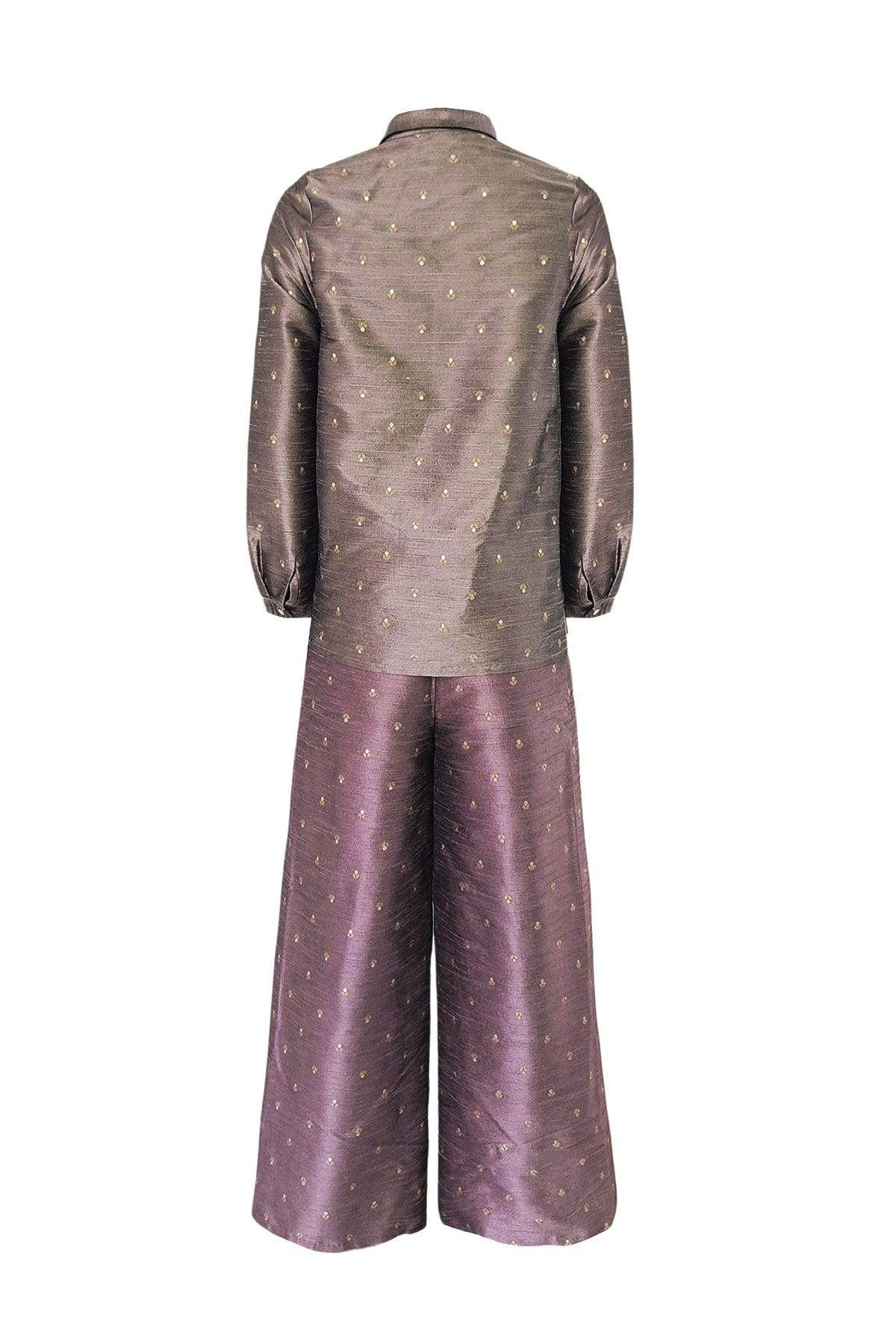BROCADE SHIRT - dash and dot