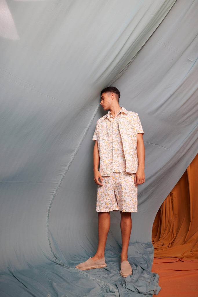 PRINTED SHORTS SHIRT - dash and dot dash and dot