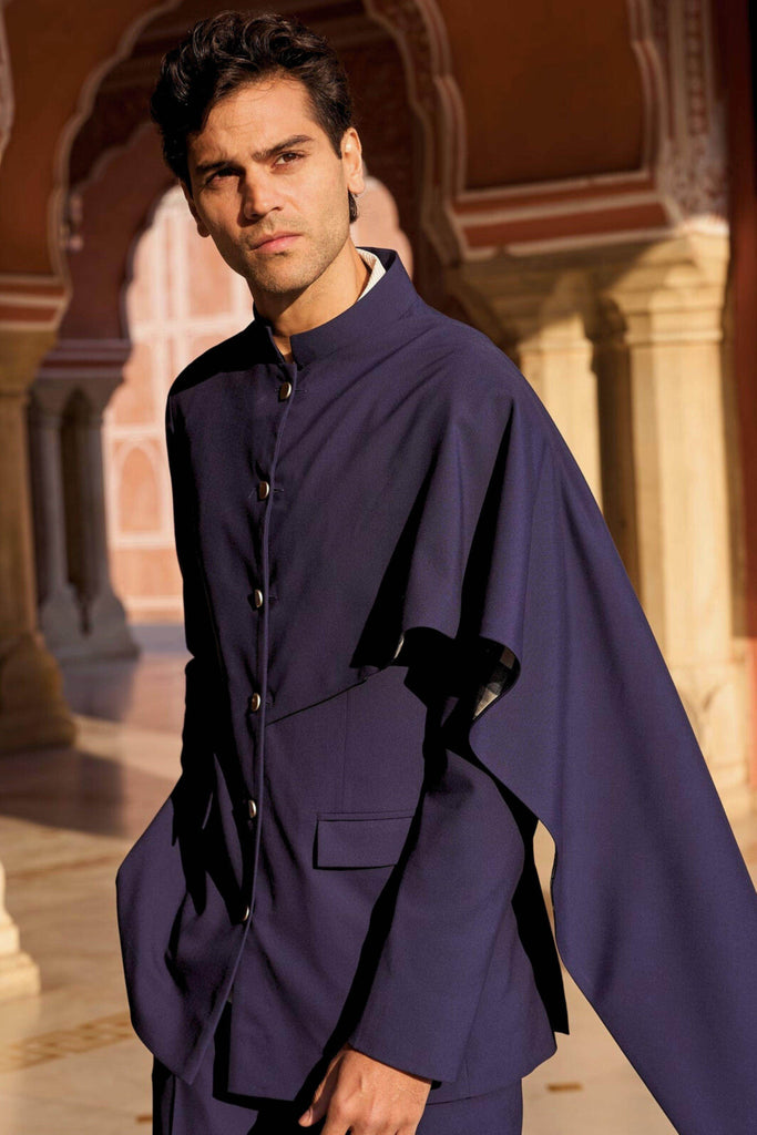 DRAPED PANEL SUIT - dash and dot dash and dot