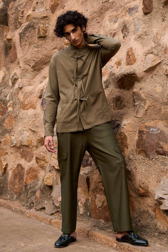 MILITARY CARGO PANT - dash and dot dash and dot